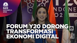 KTT Y20, Inisiasi Pemuda Mendorong Transformasi Ekonomi Digital