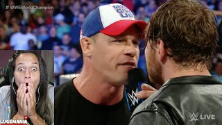 WWE Smackdown 9/13/16 John Cena Chants in PHILLY GOLD