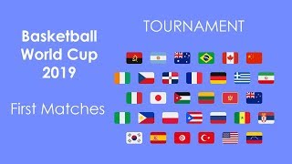 Basketball World Cup 2019 | Tournament | First Matches