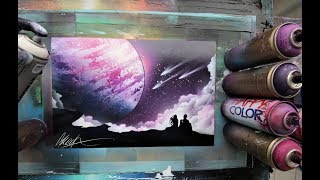 4ever on cloud 9 - SPRAY PAINT ART - by Skech