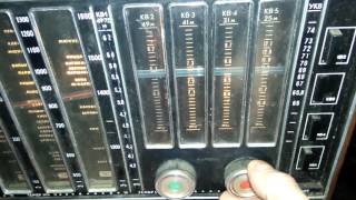 SW listening on Leningrad 006 radio