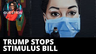 Trump calls on GOP to stop stimulus talks