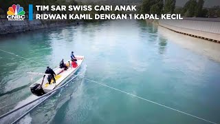 Tim SAR Swiss Cari Anak Ridwan Kamil dengan 1 Kapal di Aare
