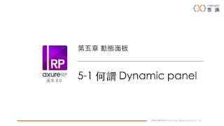 Axure RP 8.0教學 5-1 何謂 Dynamic panel