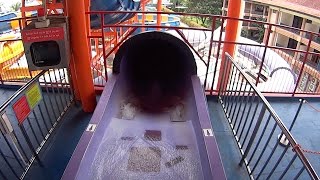 Purple Waterworks Water Slide at Wild Wild Wet