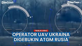 Posisi Operator UAV Ukraina Dihantam ATGM Militan DPR dari Jarak Jauh