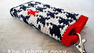 Handyhülle stricken. Handyhülle selber stricken. Diy handyhülle stricken.