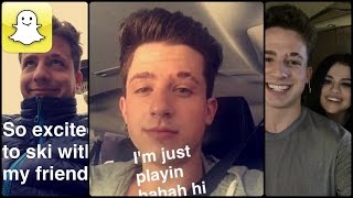 Charlie Puth - Snapchat Video Compilation 2016