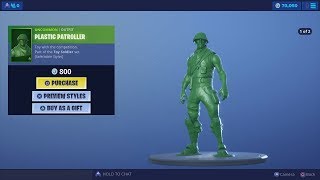 70,000 V-Bucks Spending Spree!! NEW 'TOY SOLDIERS' Fortnite Set (TOY STORY SOLDIERS)