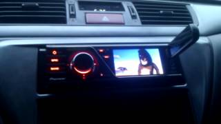 Pioneer DVH-730AV - Mitsubishi Lancer IX ч2