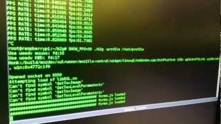 Firefox OS web runtime on raspberry pi (LinuxGL widget port)