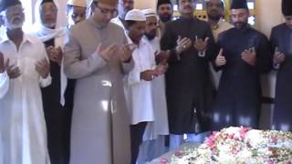 Ziyarath of Qaide Millat Nawab Bahadur Yaar Jung by MBT leaders at Musheerabad
