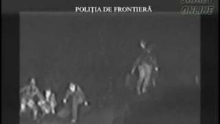 Imagini video termoviziune de la cazul cu contrabanda din data de 2.05.2010