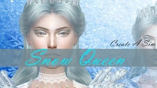 ❄The Sims 4: Создание персонажа | Снежная Королева❄
