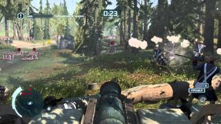 Assassin's Creed 3 прохождение на 100%. Часть 10. Миссия 38. Битва при Монмуте.