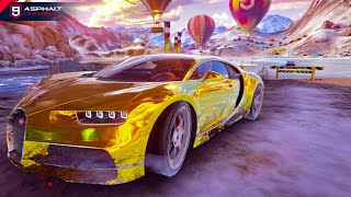 Asphalt 9, BUGATTI CHIRON, Upgrading 4 stars & MULTIPLAYER