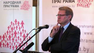 Канферэнцыя "Народнай праграмы", выступ Бальцэровіча