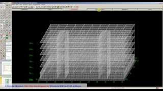 Расчет железобетонного многоэтажного монолитного здания SCAD Office 11.5 часть 6