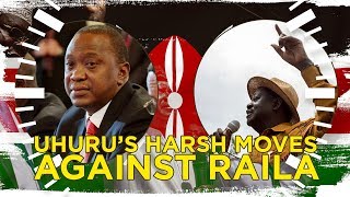 Uhuru Kenyatta's moves against Raila Odinga
