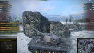 Е-75 сложный бой