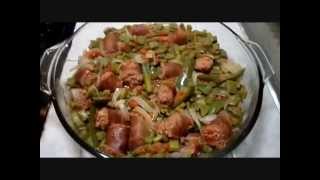 Longaniza con Nopales a la Mexicana