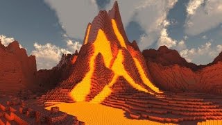 Майнкрафт: Механизмы на ВУЛКАНЕ