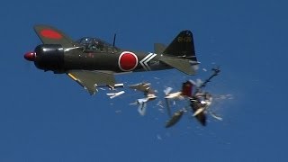 Most Epic RC mid air collision crash ever captured at SCCMAS