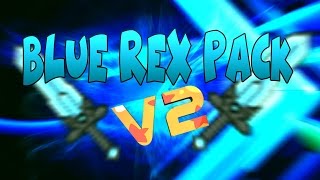 Pack De Textura PvP BLUE REX PACK V2 Para Minecraft PE 1.0.4 Y Para Minecraft 1.9