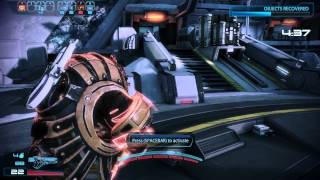 Run while doing retrieval objectives in Mass Effect 3 Multiplayer