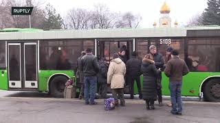 LIVE Evacuation from Donetsk continues amid rising tensions in the region