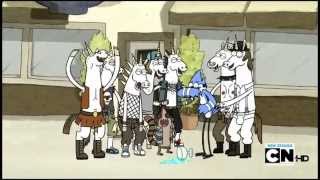 Adult jokes in "Regular Show" (Season 1)