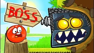 ОГО КАКОЙ БОСС !!! КРАСНЫЙ ШАР НАПАЛ НА ЗОМБИ Несносный Шарик Plants vs zombies Red Ball 4 Мультик