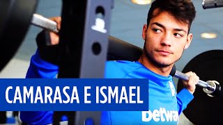 Camarasa e Ismael ya entrenan con el grupo