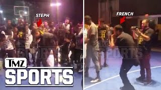 Steph Curry Calls on French Montana for Sneaker Launch | TMZ Sports