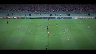 Besiktaş - Arsenal - Demba Ba Efsane Şutu