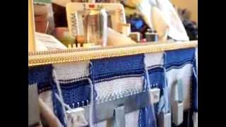 Intarsia machine knitting LK-150