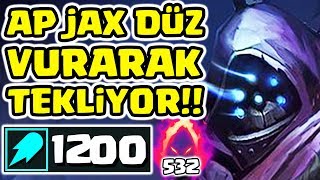 AP JAX DÜZ VURUŞLA TEKLİYOR!! ? 532 KARA HASAT 1200 AP JAX JUNGLE!! | Barış Can