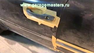 покраска молдингов на volvo xc90