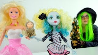 Видео для девочек. Куклы и символ 2016 года - Обезьянка