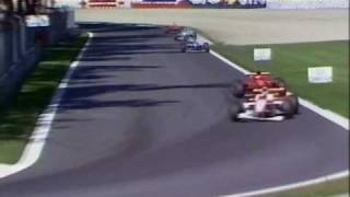 F1 Opening laps of the Italian GP 1996