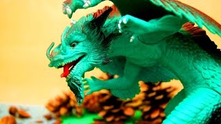 ДРАКОН. ЯД для дракона. Динозавры. Мультики для детей. Игрушки.