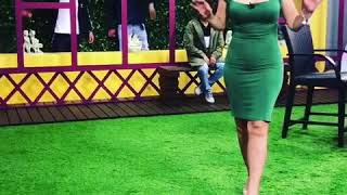 Anayanssi Moreno vestido verde marcando todo!!!