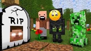 Monster School: RIP Herobrine - Minecraft Animation