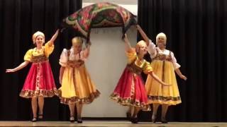 Ансамбль "Ивушка" Лозанна. Танец с Платком"