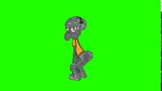 squidward twerking сквидвард тверкает l Green Screen l ФУТАЖ