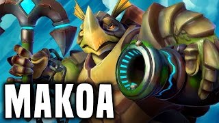 Makoa The Ancient! What Is Going On?! - Paladins Makoa Gameplay