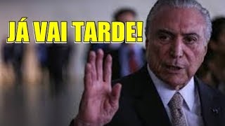 TEMER DECIDE RENUNCIAR HOJE?