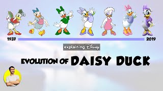 Evolution of DAISY DUCK Over 82 Years (1937-2019) Explained