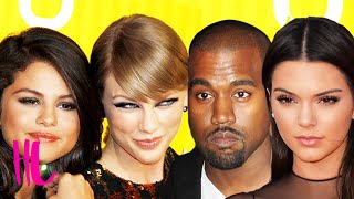 Selena Gomez & Kendall Jenner React To Kanye West Taylor Swift Diss Track