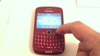 BlackBerry Curve 8530 Red